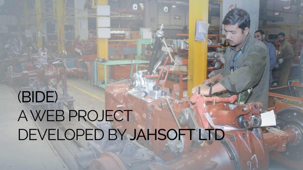 (BIDE) – A Web Project Developed by JahSoft Ltd