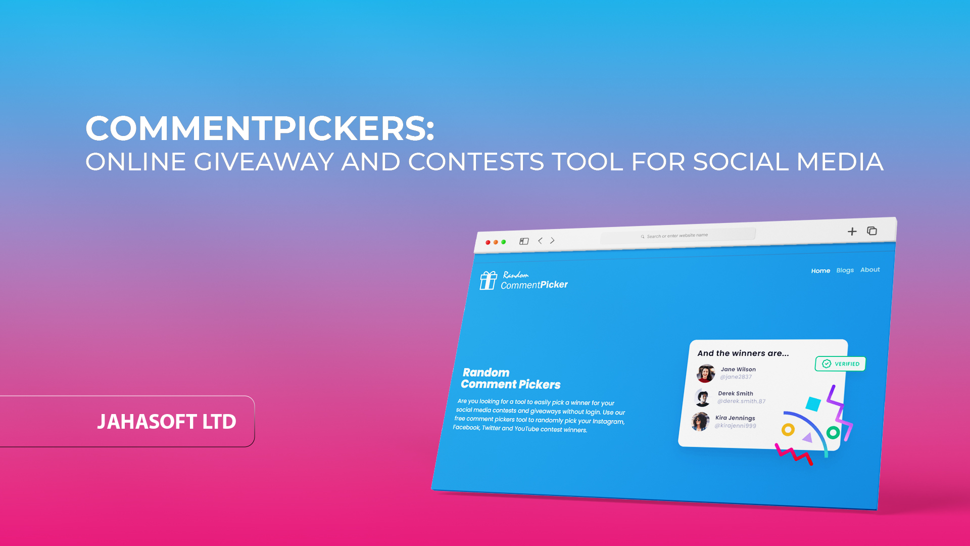 COMMENTPICKERS ONLINE GIVEAWAY AND CONTESTS TOOL FOR SOCIAL MEDIA
