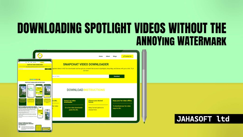 Downloading Spotlight Videos Without Annoying Watermark