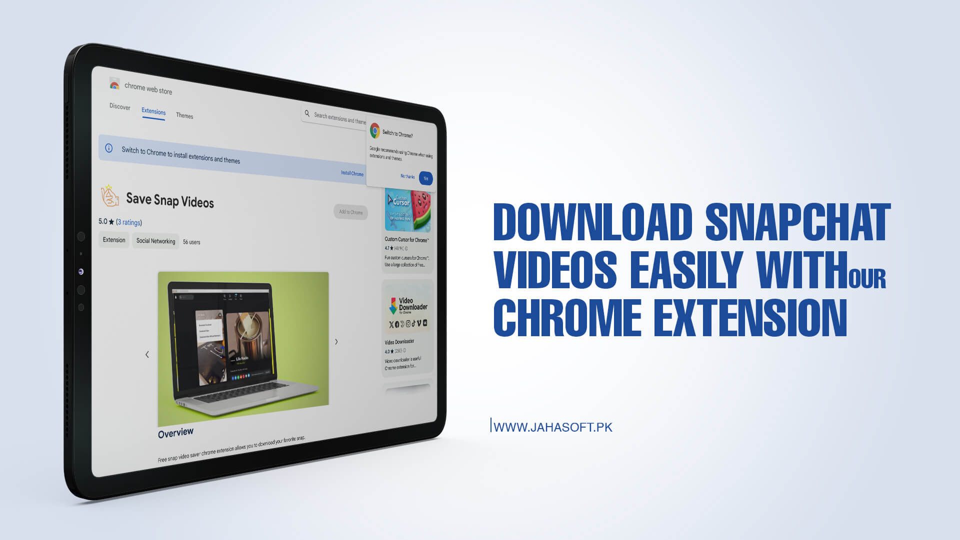 Snapchat Video Downloader Chrome Extension