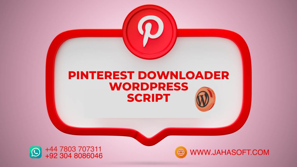 Pinterest Downloader WordPress Script