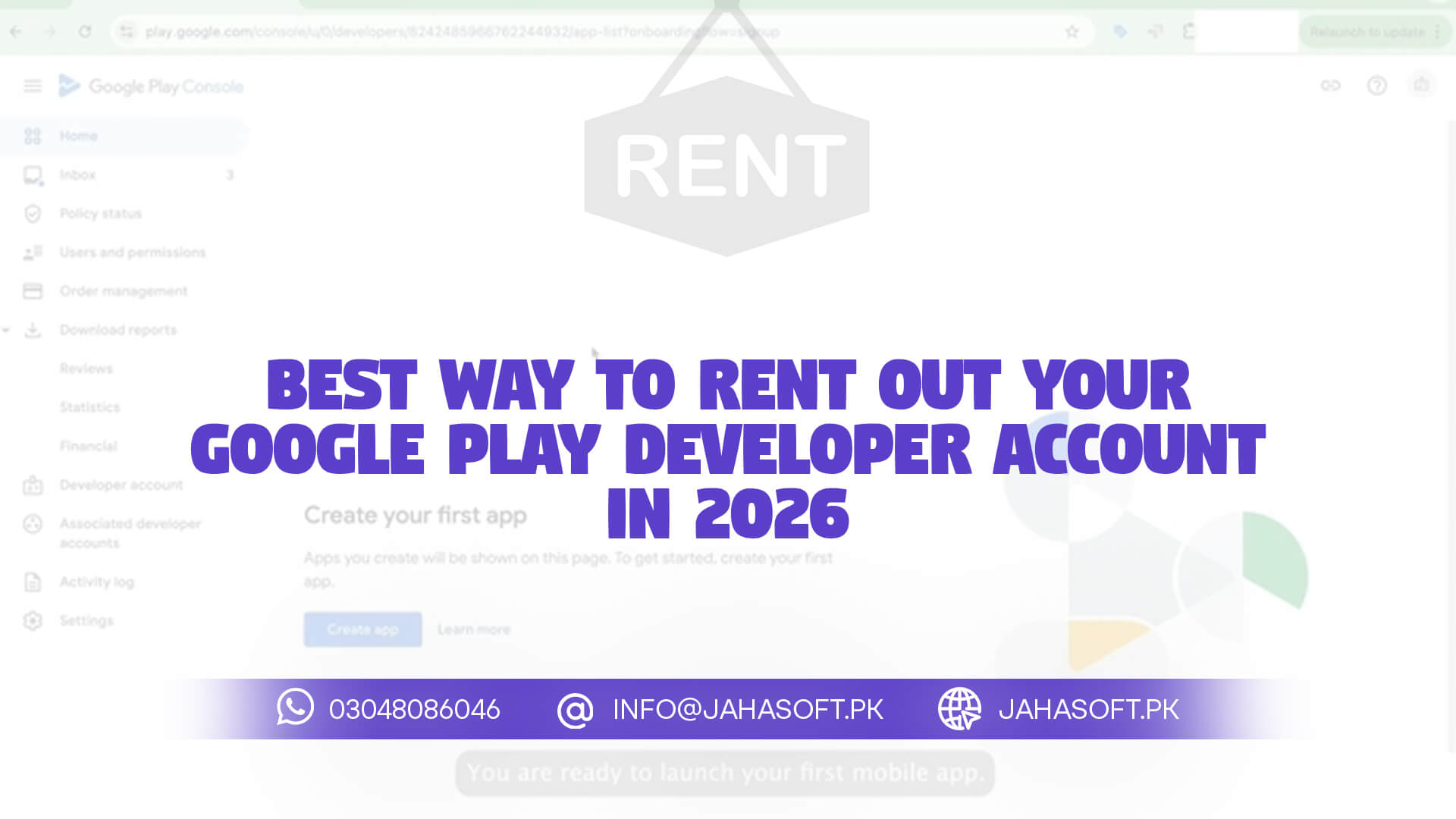 Best Way to Rent Out Your Google Play Developer Account in 2026
