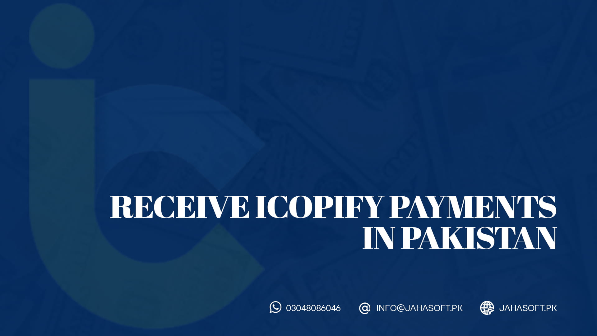 Receive iCopify Payments in Pakistan
